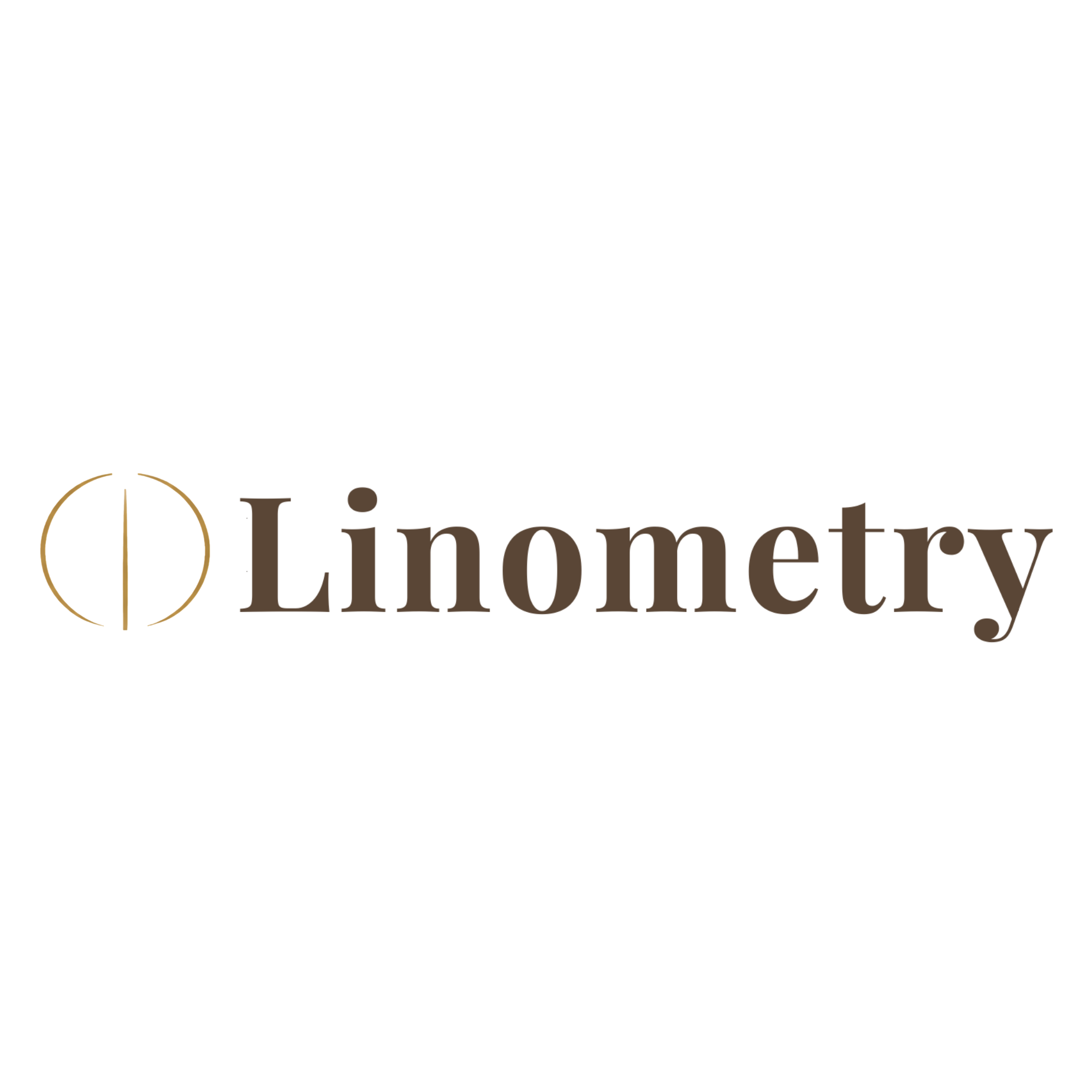 Linometry 目元バランス設計ロゴ